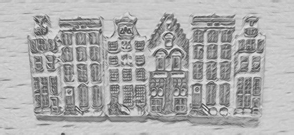 Amsterdam Canalhouse Brooche 2