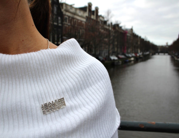 Amsterdam Canalhouse Brooche