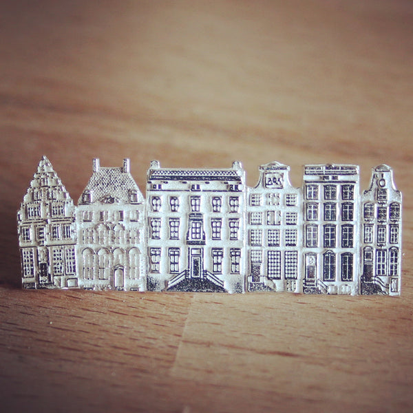 Amsterdam Canalhouse Brooche